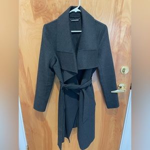 Diane Von Furstenberg Wool Wrap Coat